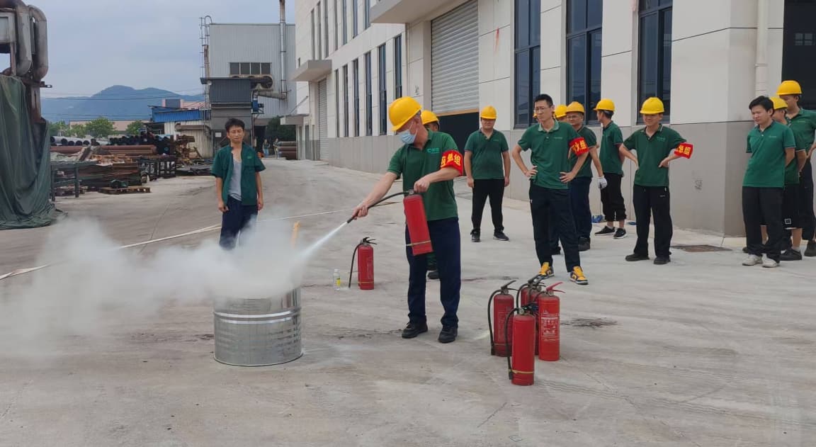 Company Successfully Holds Annual Fire Drill to Strengthen Safety Defenses