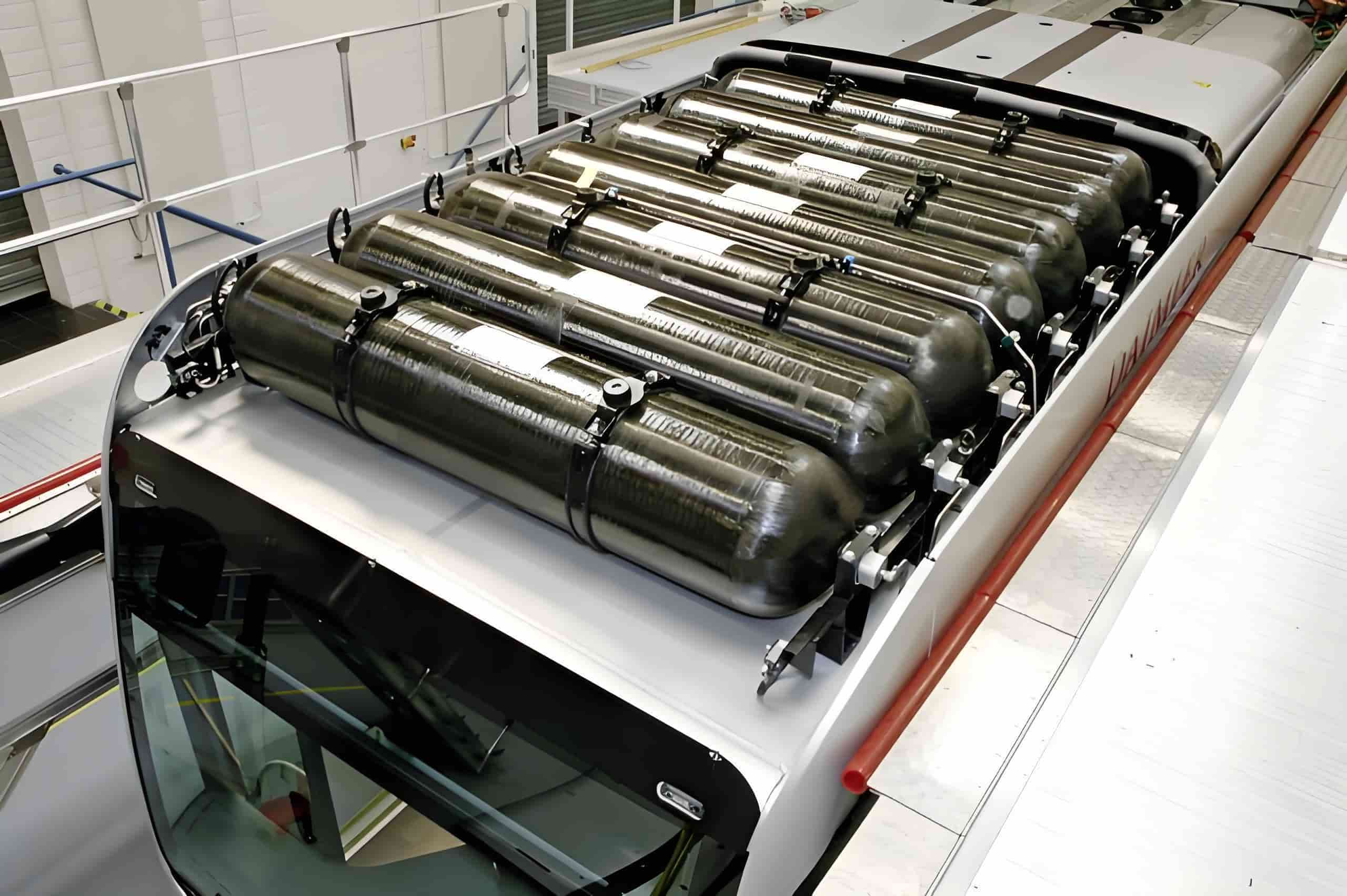 Type IV 70MPa Automotive Hydrogen Cylinder