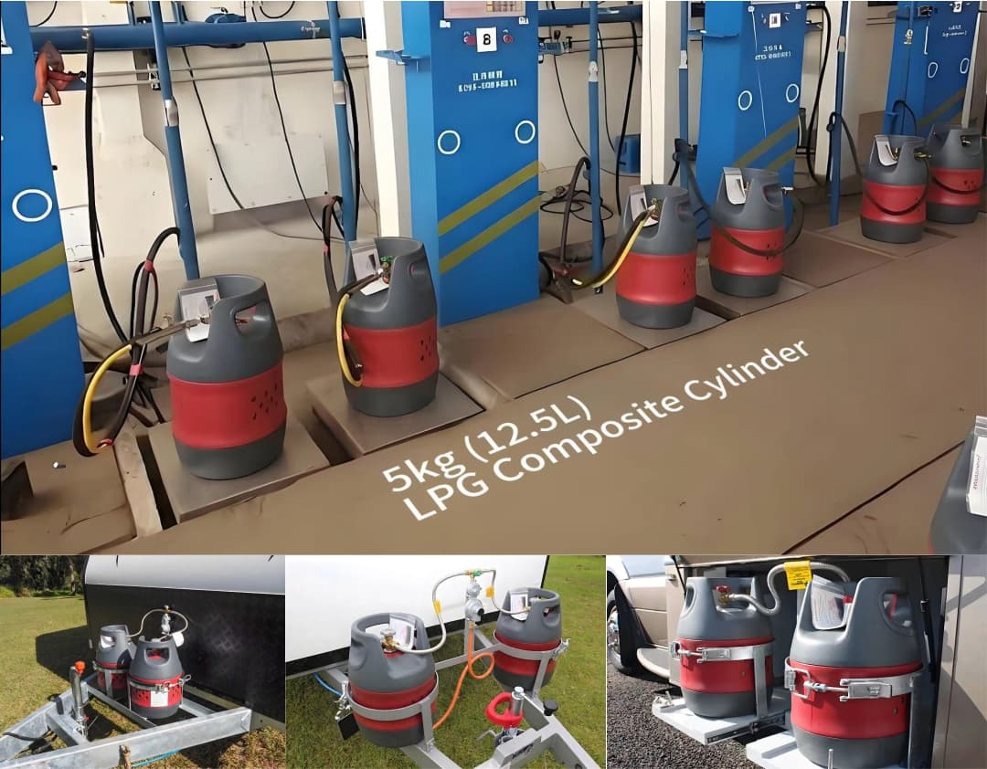 5kg (12.5L) Composite LPG Cylinder